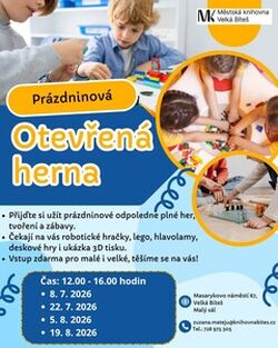 Prázdninová otevřená_herna
